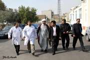 بازدید دکتر وکیلی مدیر بیمارستان سینا به مناسبت عید سعید غدیر